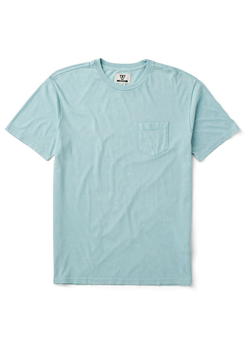 Vissla Solid Sets Cosmic Wash Tee-Pacific Blue
