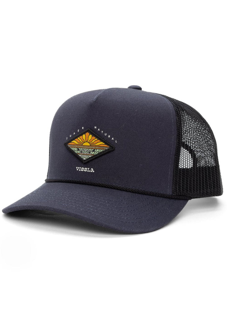 Vissla West Winds Eco Trucker Hat-Dark Denim — REAL Watersports