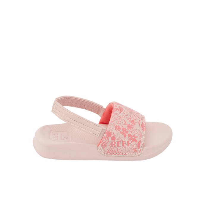 REEF Little One Slide Sandal-Flower Field