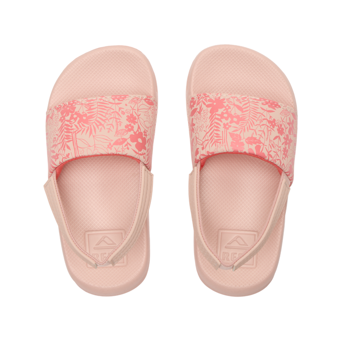 REEF Little One Slide Sandal-Flower Field