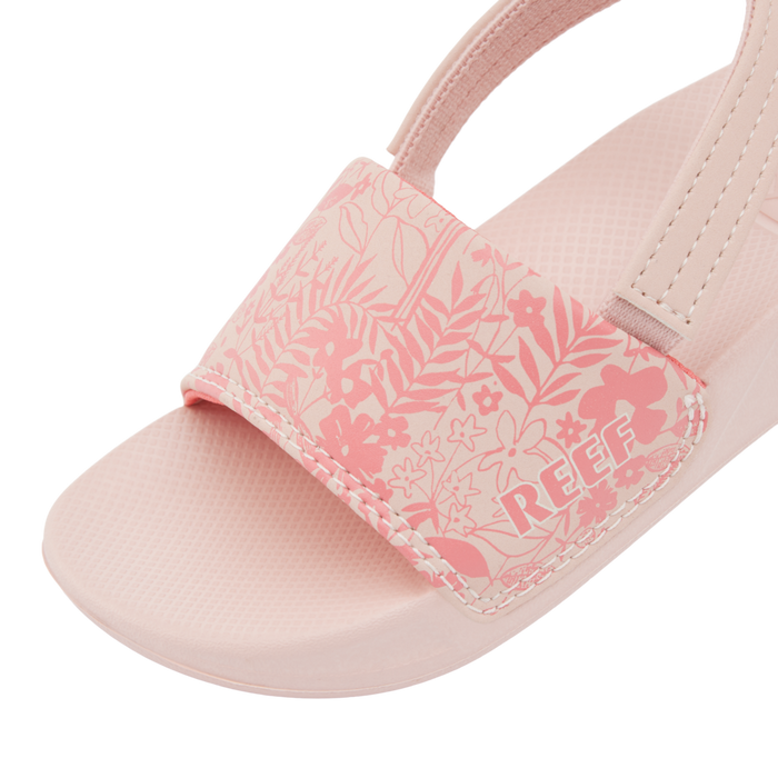 REEF Little One Slide Sandal-Flower Field