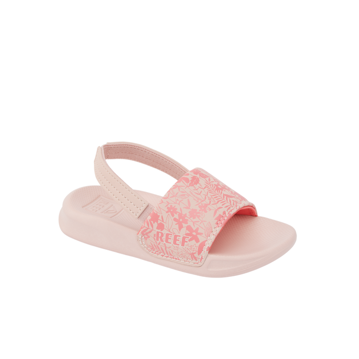 REEF Little One Slide Sandal-Flower Field