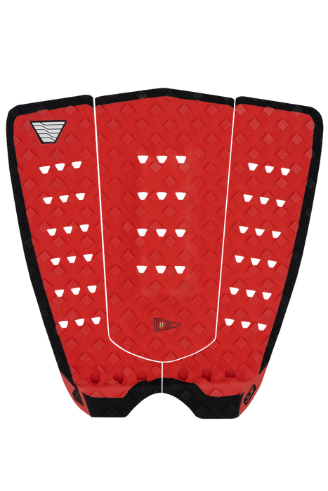 VEIA JJF Squash Tail Pro 3 Piece Arch Traction Pad-Red/Night