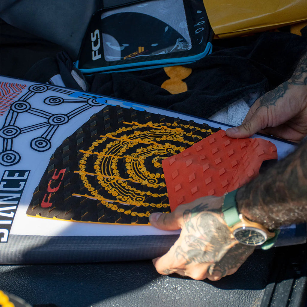 FCS Otis Carey ECO Traction Pad-Morning Sun — REAL Watersports