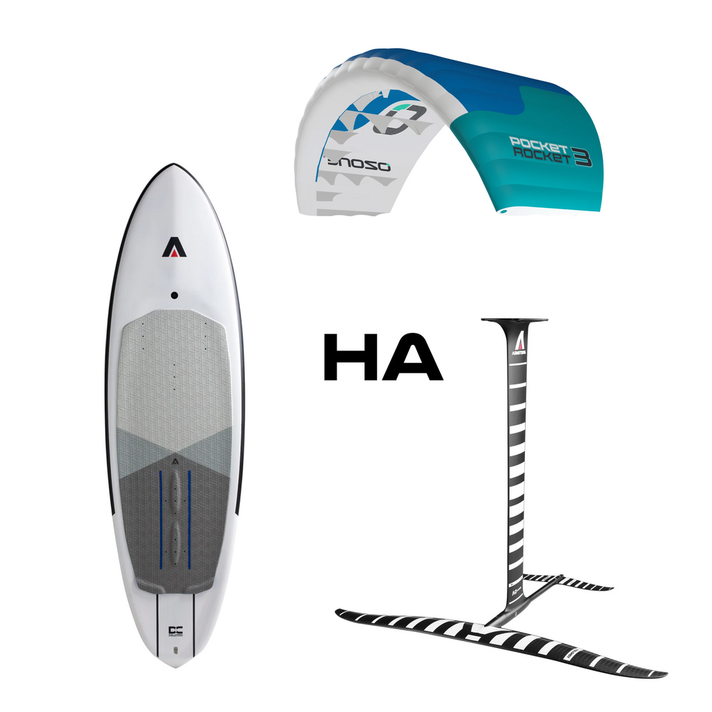 Ozone Pocket Rocket Complete Parawing Package w/ Midlegth FG & HA