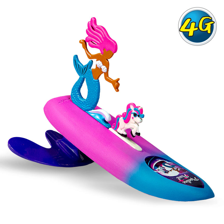 The ＆Surf Plugging 10S DPS Surfer Dudes Legends & Pets Series 3-Pipeline Pearl — REAL Watersports