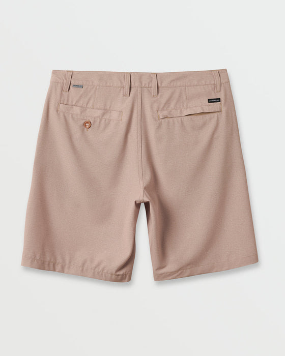 Quiksilver Union Heather Amphibian 20 Shorts-Incense