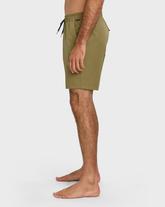 Quiksilver Taxer Amphibian 18 Shorts-Aloe