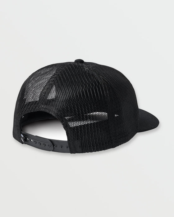 Quiksilver Woodsy Trucker Hat-Black