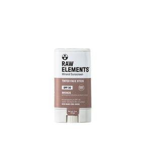 Raw Elements Tinted Face Stick SPF 30 Sunscreen-Bronze