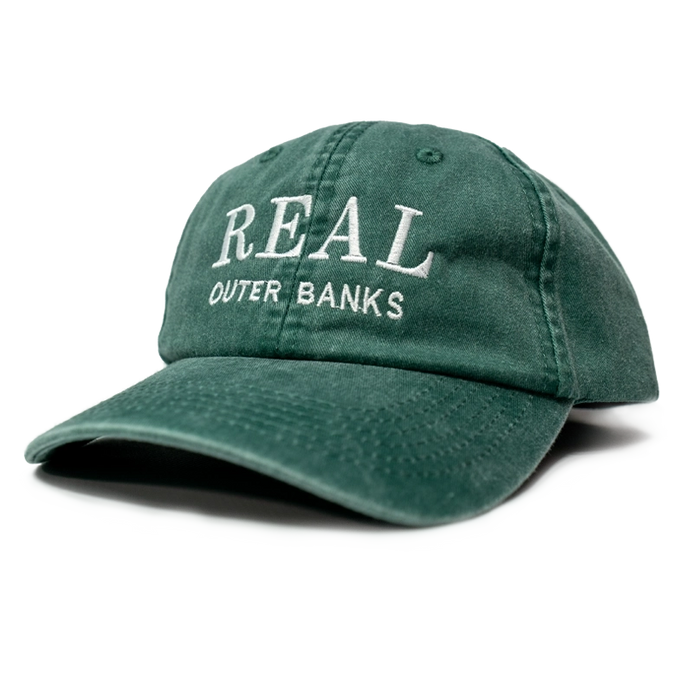 REAL Block Letters Embroidered Hat-Willow