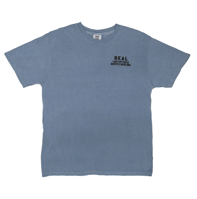 REAL Great Escapes Tee-Blue Jean