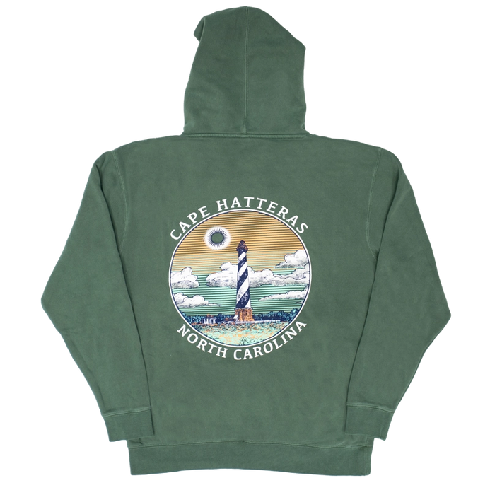 REAL Circle Lighthouse Sweatshirt-Alpine Green