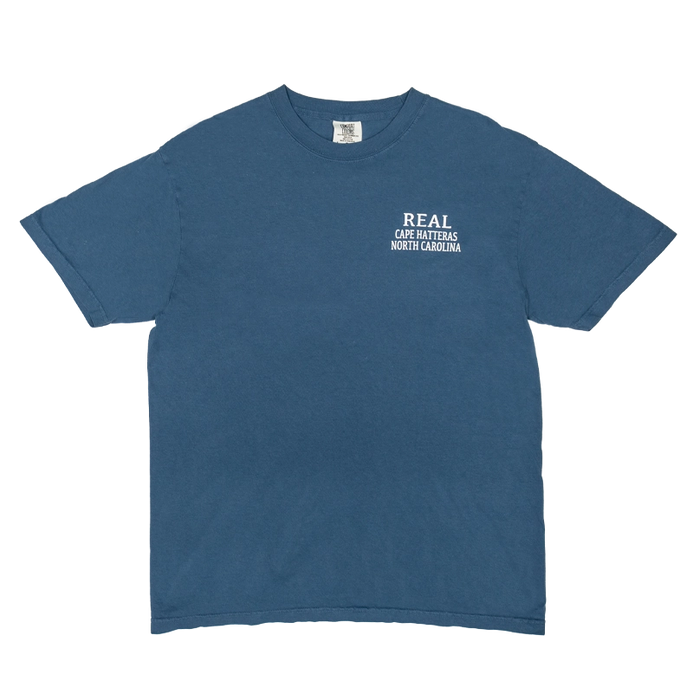 REAL Circle Lighthouse Tee-Midnight