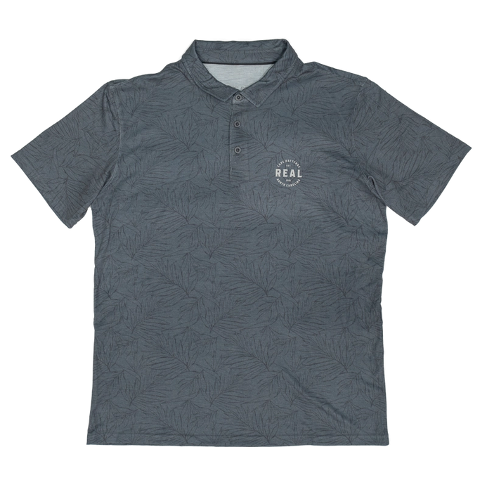 REAL Fore Polo Shirt-Grey