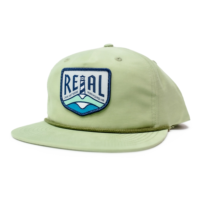 REAL Lighthouse Badge Hat-Sage/Olive