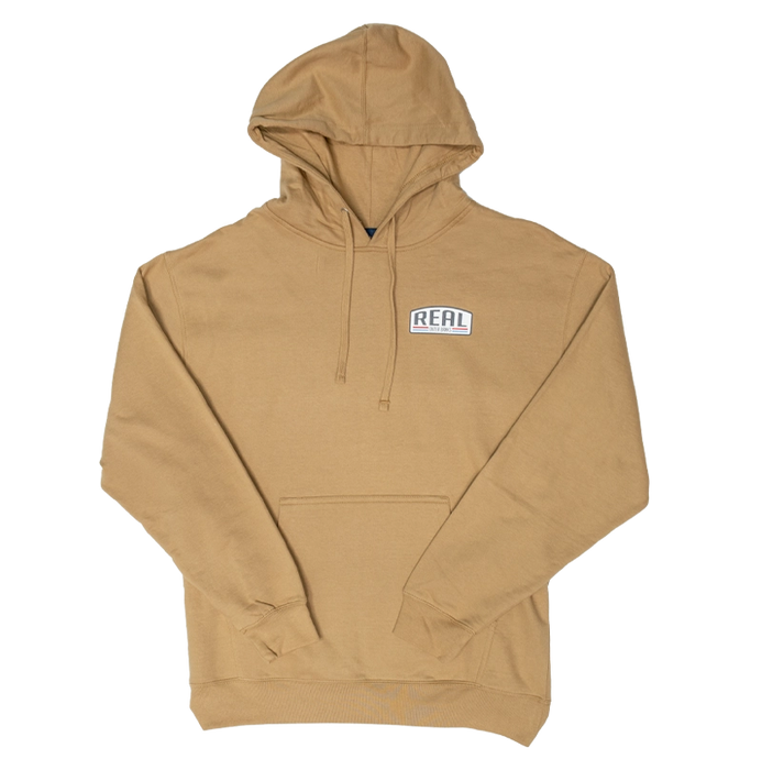 REAL Old Town Crest Hooded Sweatshirt-Sandstone