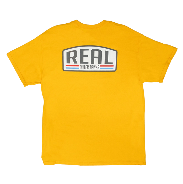 REAL Old Town Crest Tee-Gold