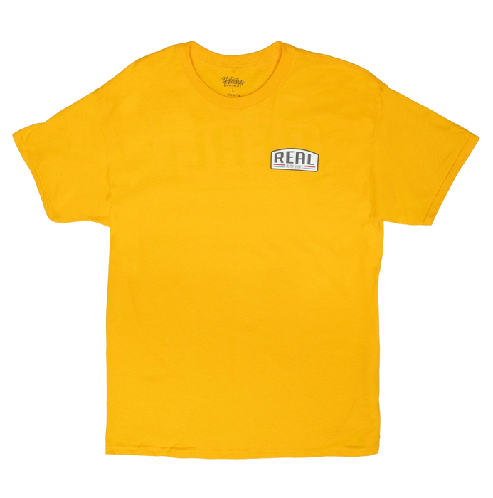 REAL Old Town Crest Tee-Gold