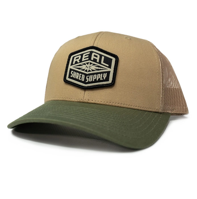 REAL Shred Supply Hat-Khaki/Loden