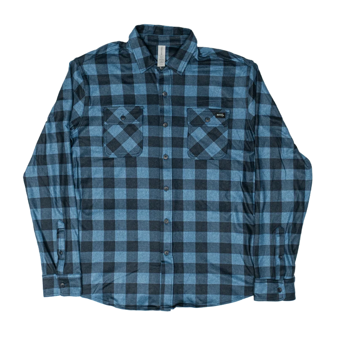 REAL Tomson L/S Shirt-Blue
