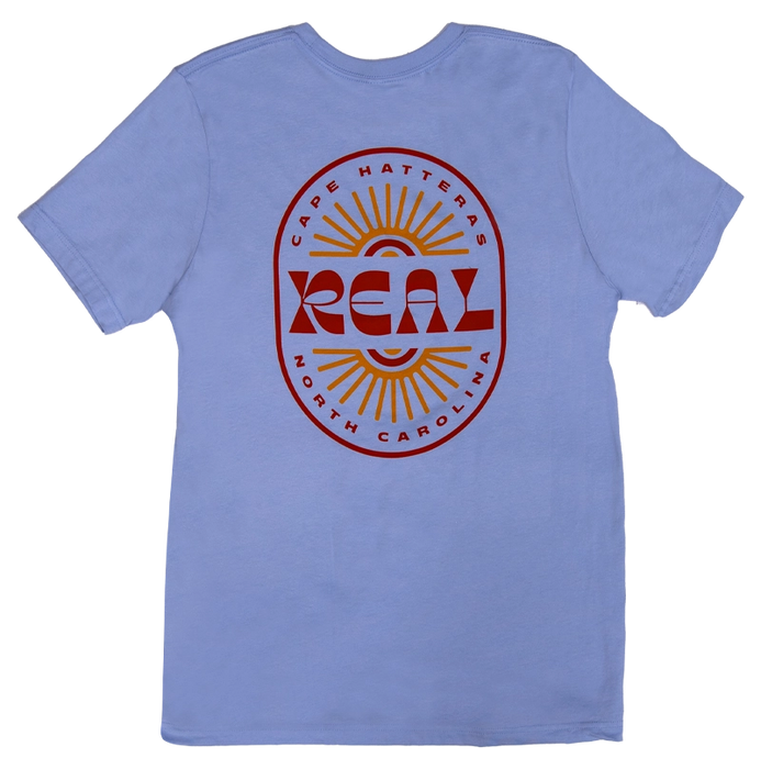 REAL Sun Ray Tee-Baby Blue