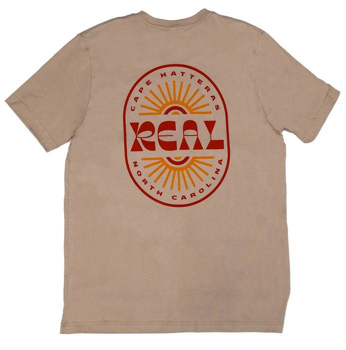 REAL Sun Ray Tee-Tan
