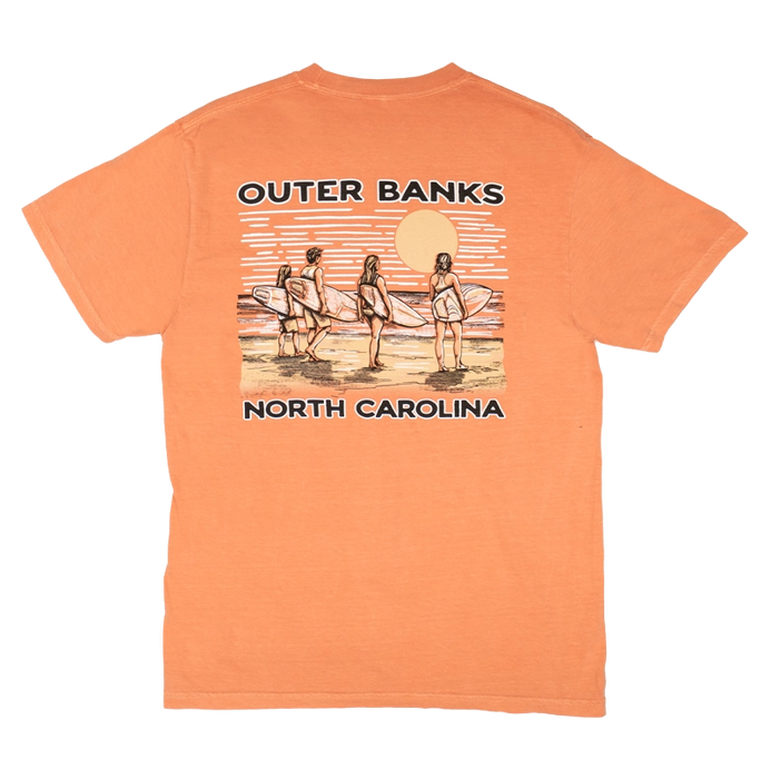 REAL Vintage Coastal Tee-Terracotta