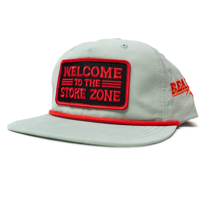 REAL Welcome to the Stoke Zone Hat-Seafoam/Red