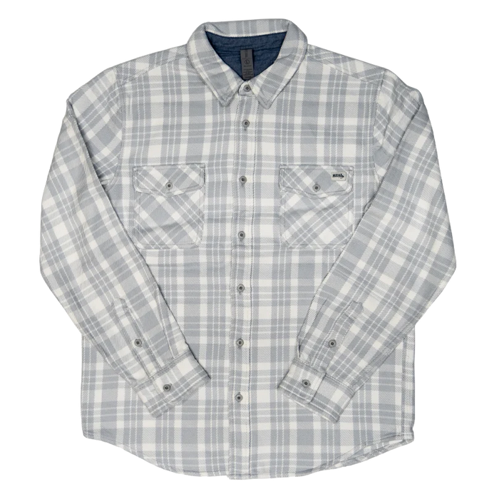 REAL Fowler L/S Shirt-Grey