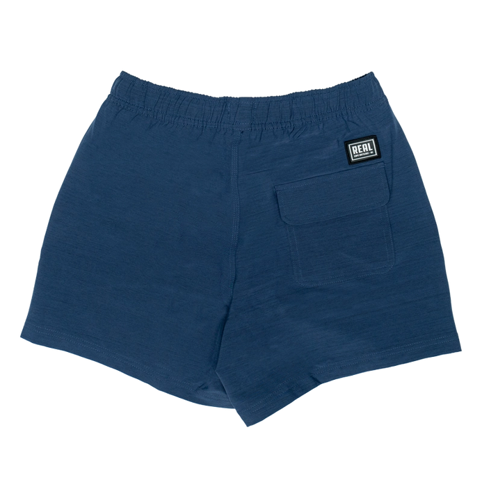 REAL Wmn's Daily Hybrid Volley Shorts-Indigo