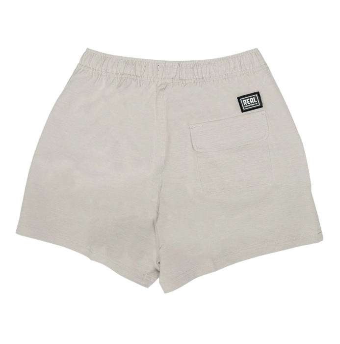 REAL Wmn's Daily Hybrid Volley Shorts-Stone