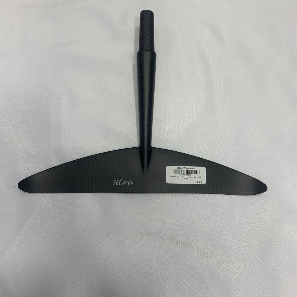 USED Lift Foils Back Wing-26 Carve — REAL Watersports