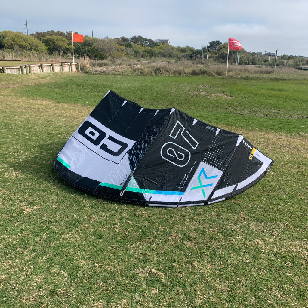 USED Core XR8 Kite7mBlack — REAL Watersports