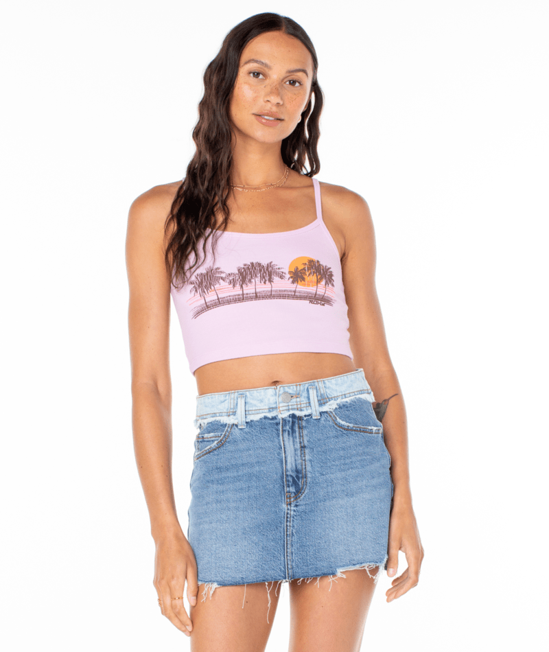 Roxy Palm Stripe Tank-Orchid Bouquet — REAL Watersports Roxy Palm Stripe Tank-Orchid Bouquet — REAL Watersports
