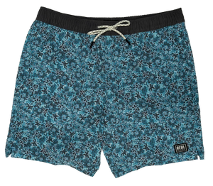 REAL Wildflower Boardshorts-Teal