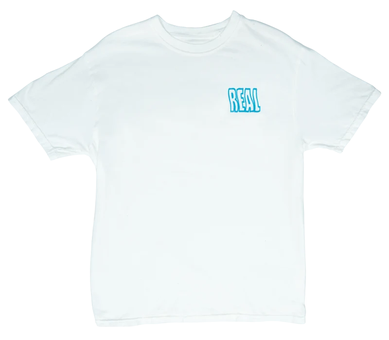 REAL Sessionally Satisfied Tee-White
