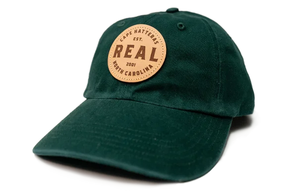 REAL Circle Patch Hat-Dark Green