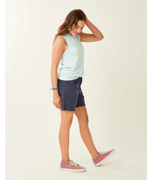 Carve Designs Oahu 6" Twill Shorts-Navy