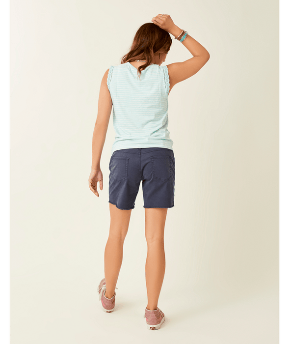 Carve Designs Oahu 6" Twill Shorts-Navy