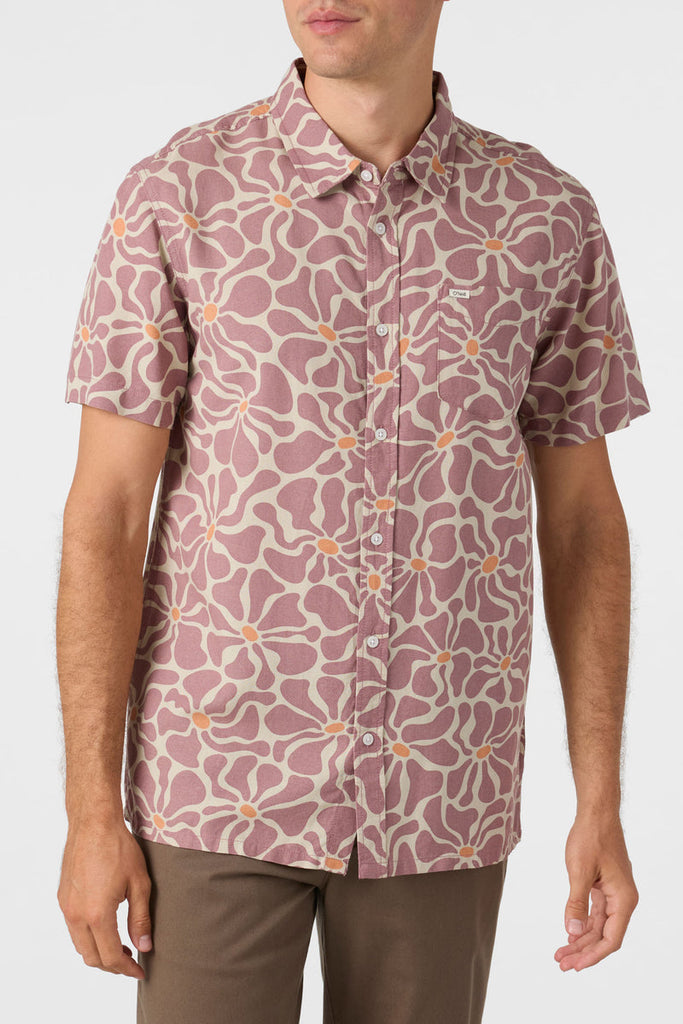 O'Neill OG Eco Print Standard S/S Shirt-Grape Shake — REAL Watersports