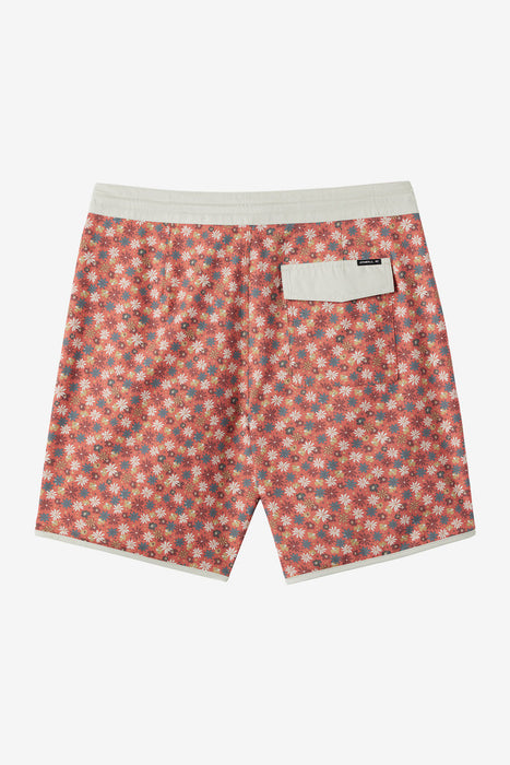 O'Neill Cruzer Scallop 18 Boardshorts-Ginger Spice