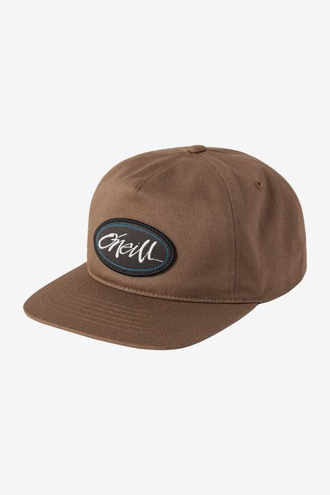 O'Neill Newbs Snapback Hat-Chocolate Chip