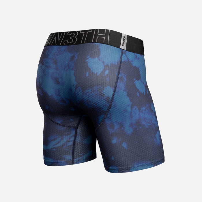 BN3TH Pro Agua X Print Boxer Brief-Washed Out-Navy