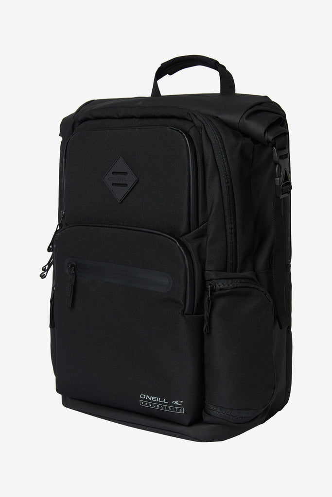 O'Neill Odyssey Trvlr 37L Backpack-Black — REAL Watersports