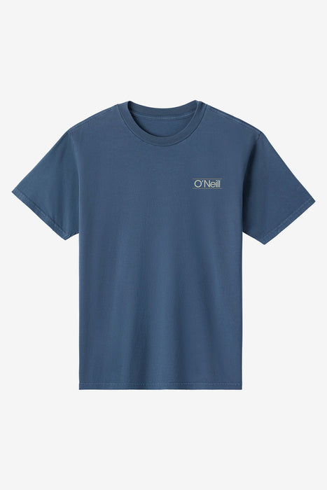 O'Neill OG Parallel Lines Tee-Vn Indigo