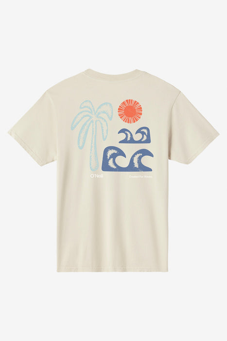 O'Neill OG Scenic Tee-Lt Khaki