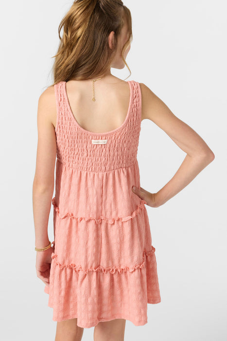 O'Neill Teffie Dress-Coral Haze