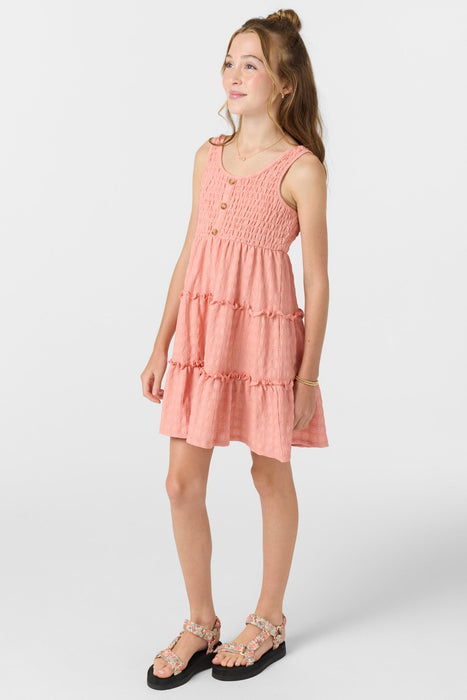 O'Neill Teffie Dress-Coral Haze
