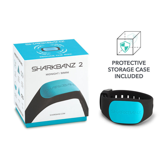 Sharkbanz 2 Wearable Shark Deterrent-Midnight/Bimini